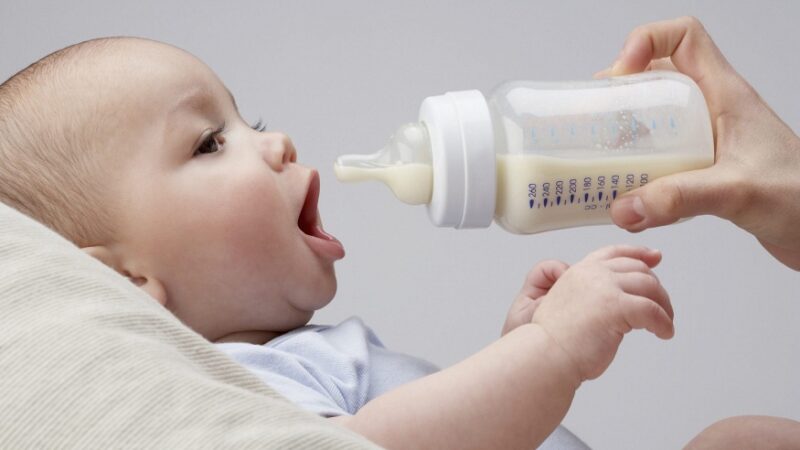 GETTING BABIES TO LIKE DAIRY PRODUCTS