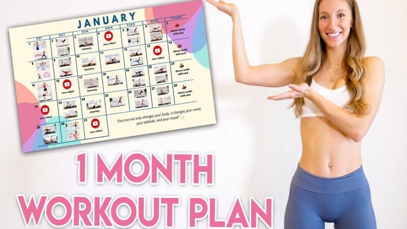 Fitness Calendar